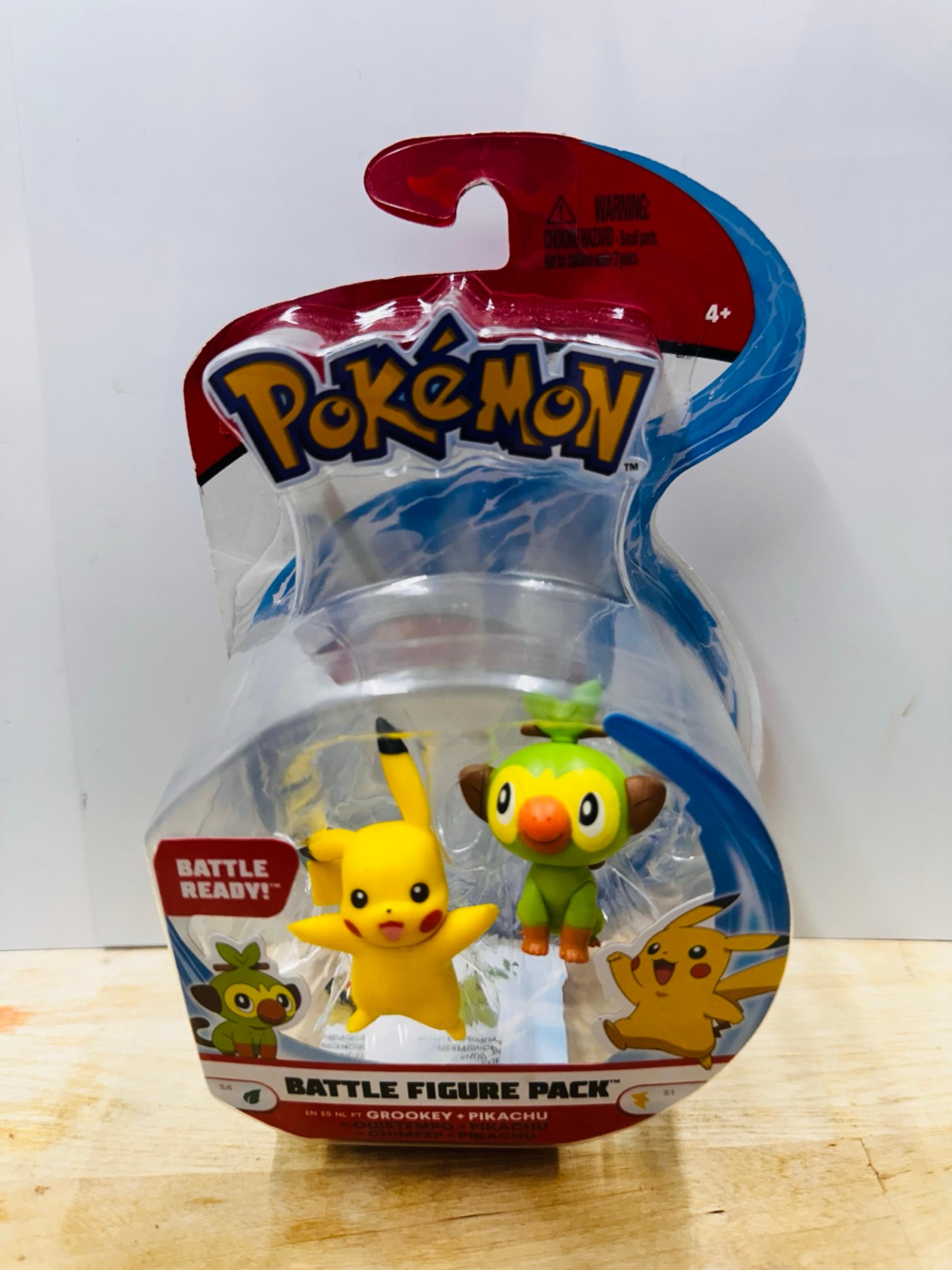 POKÉMON BATTLE PACK PIKACHU & GROOKEY BRAND NEW ACTION FIGURES