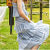 FP Vacation Now striped skirt/top set