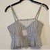 FP Vacation Now striped skirt/top set