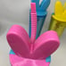 Complete set of PEEPs bunny double wall tumblers blue pink yellow 24 oz BPA free