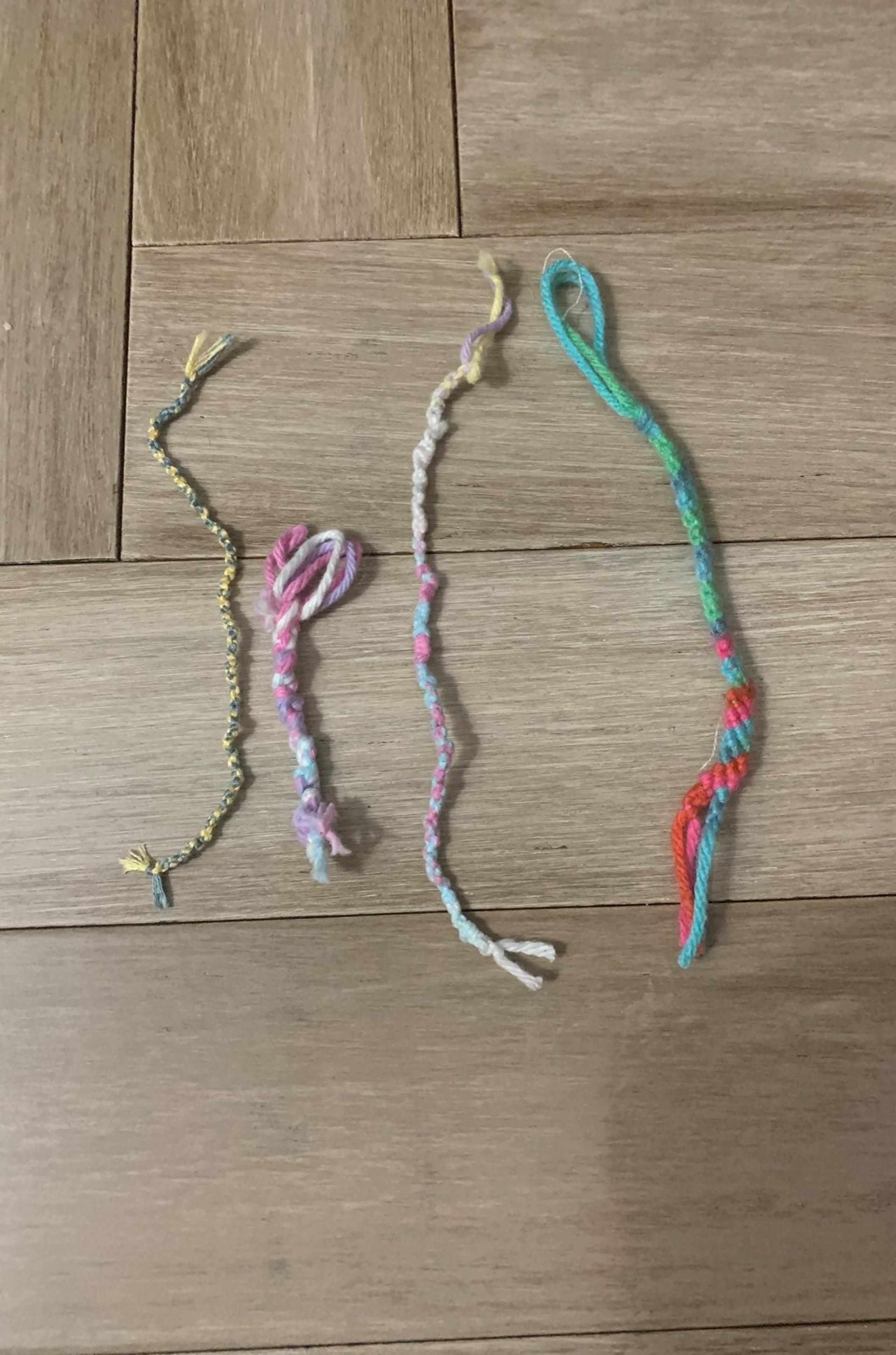 Beautiful handmade customized bracelets.