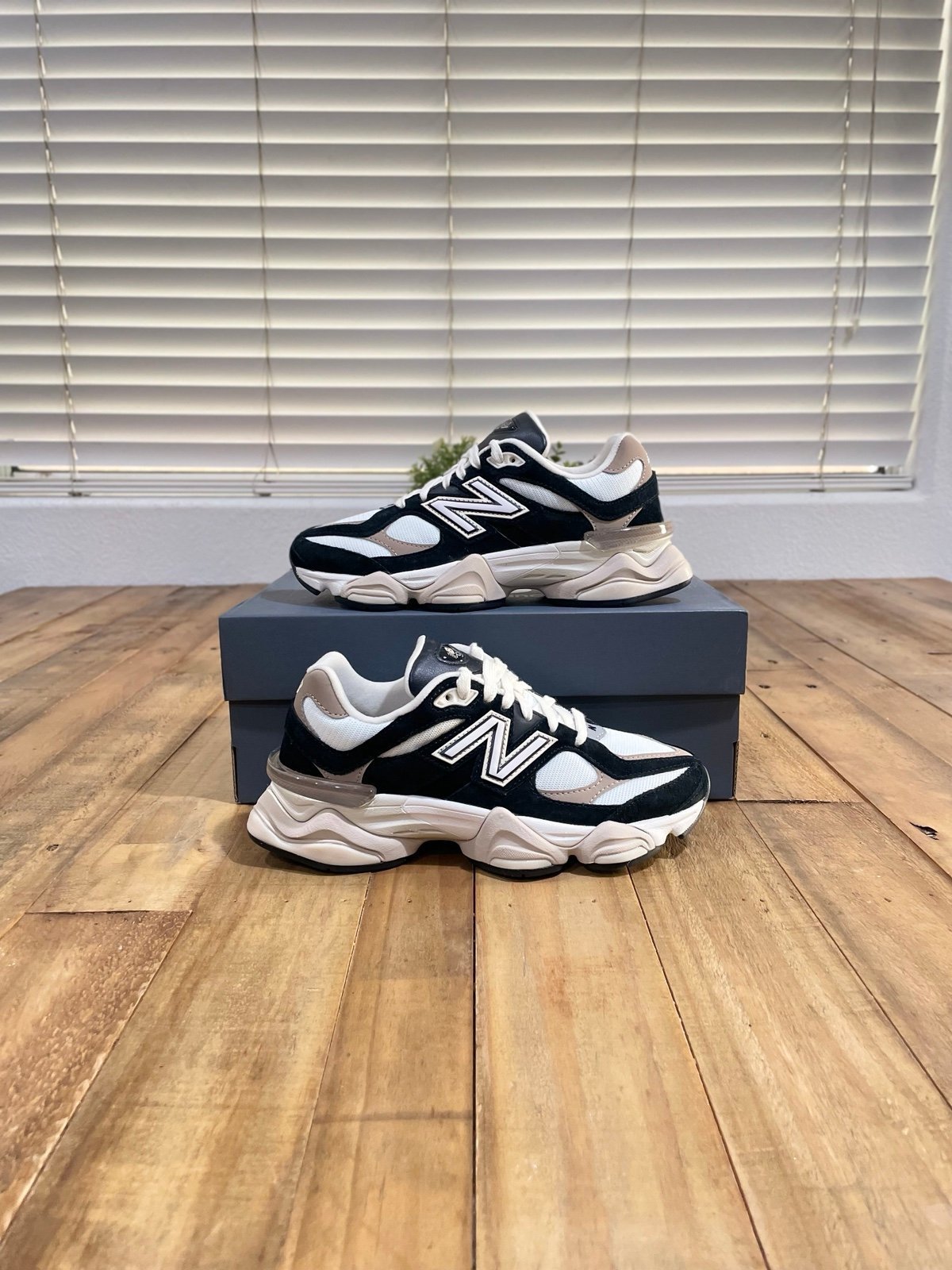 New Balance 9060 Sea Salt Bone Brown Beige