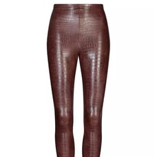 Commando Faux Leather Croc Leggings