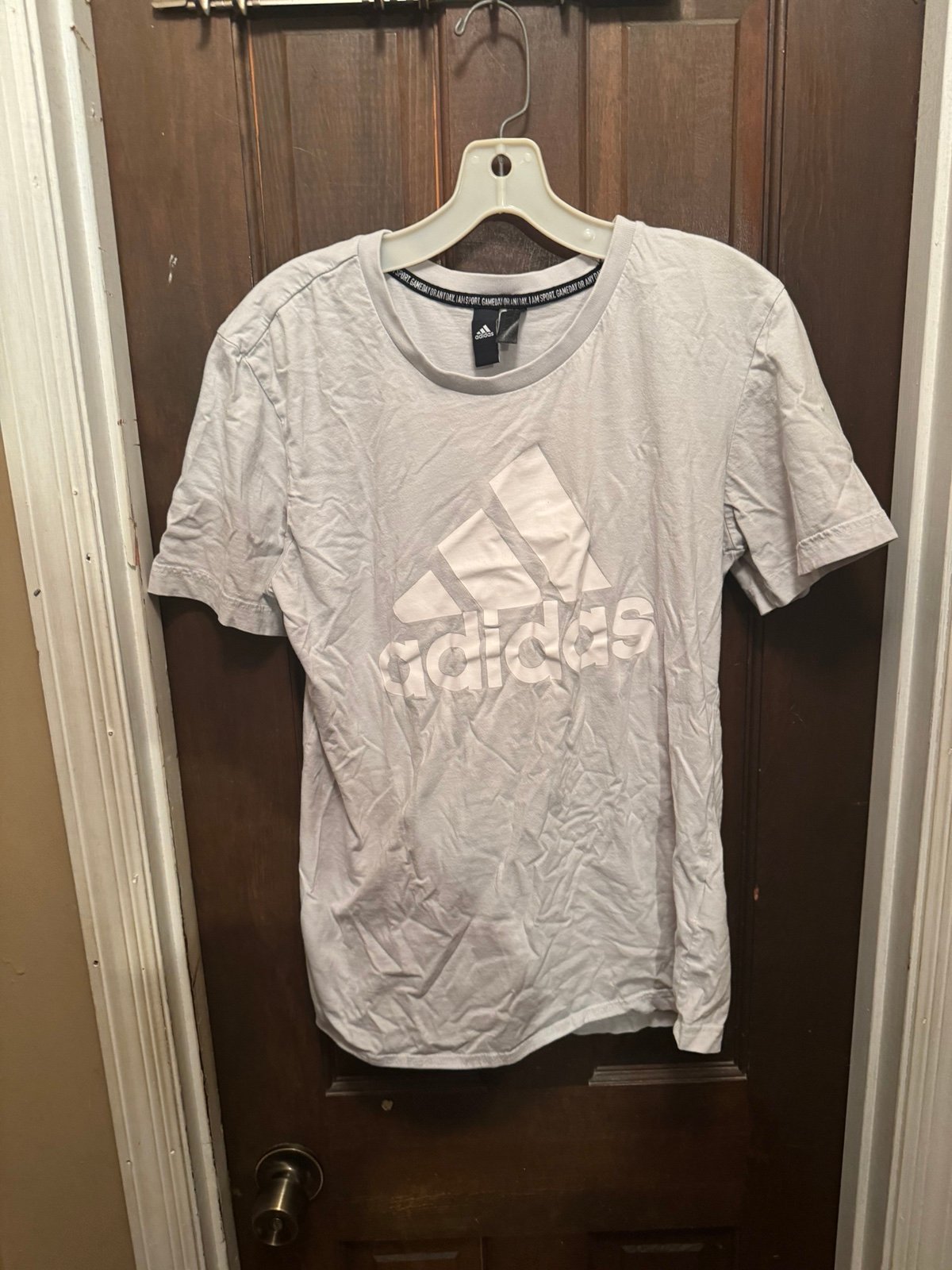 Mens Medium Short Sleeve Adidas Shirt