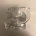 Set of Three Crystal Head Vodka Skull Shot Glasses