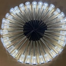 Solar Pathway Lights 10 Pack LED Waterproof Stainless Steel Garden Stake Lights