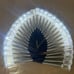 Solar Pathway Lights 10 Pack LED Waterproof Stainless Steel Garden Stake Lights