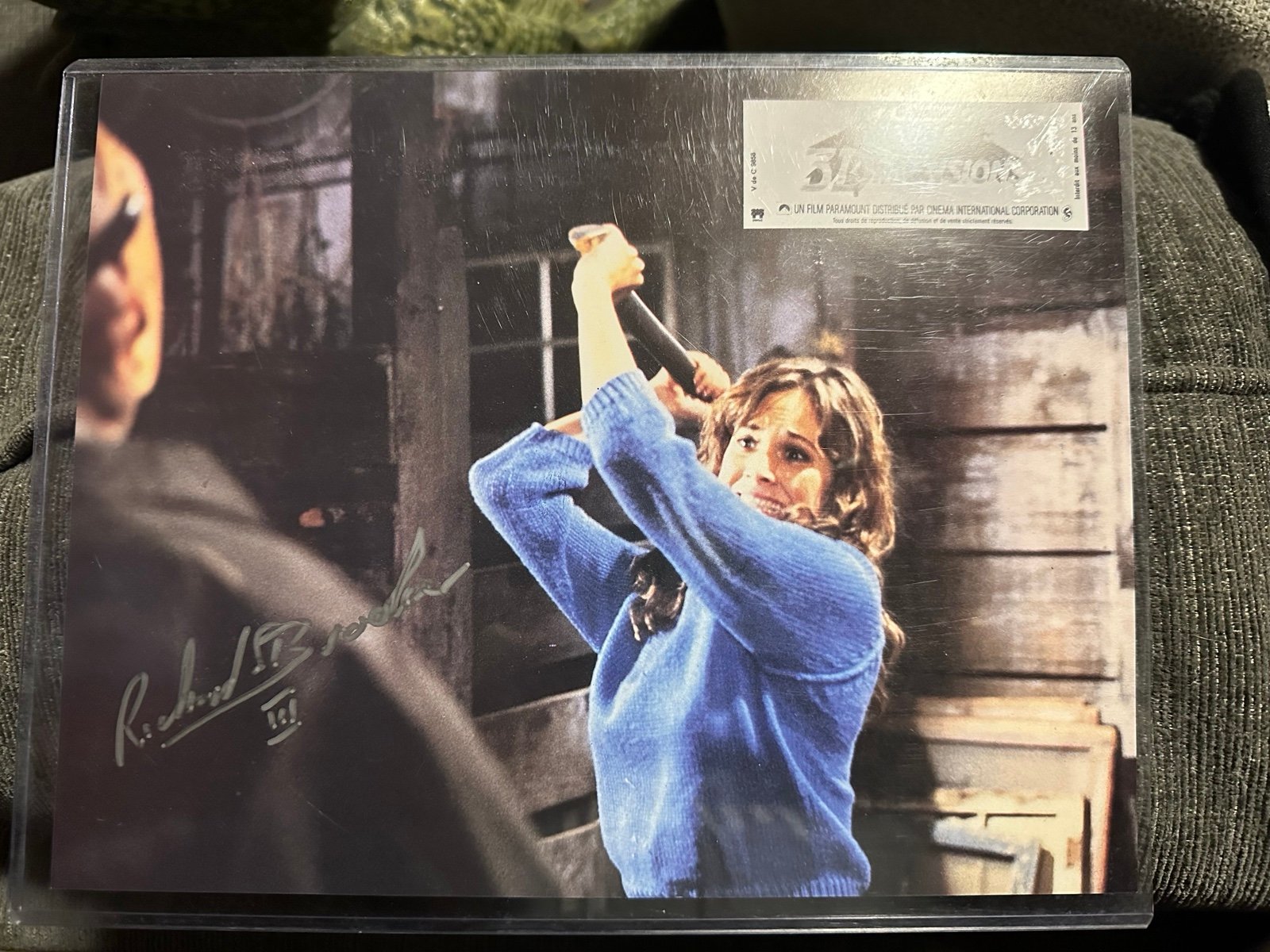 Friday the 13th part 3 Jason Richard Brooker signed 8x10 print
