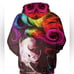 NWT Unisex Multi Color Graphic Hoodie - Size L/XL