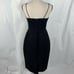 J Crew Black Jacquard Floral Silk Blend LBD Dress NWT Size 2