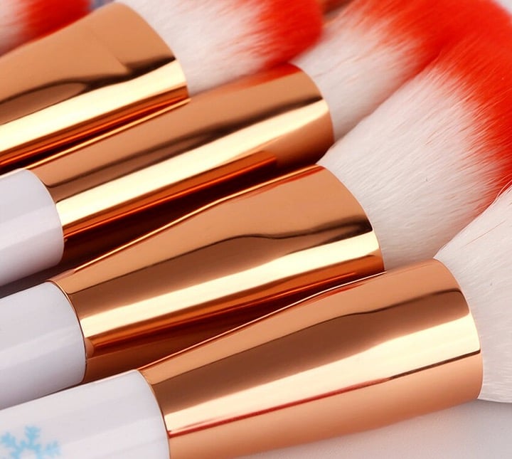 Christmas Gift /Santa Claus /Makeup Brushes Set/ 10 Pcs Pro Makeup Brush 4LA