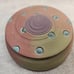 Jim Kemp Studio Pottery Covered Box Designs Looks 3 Dimensional Indiana Potter