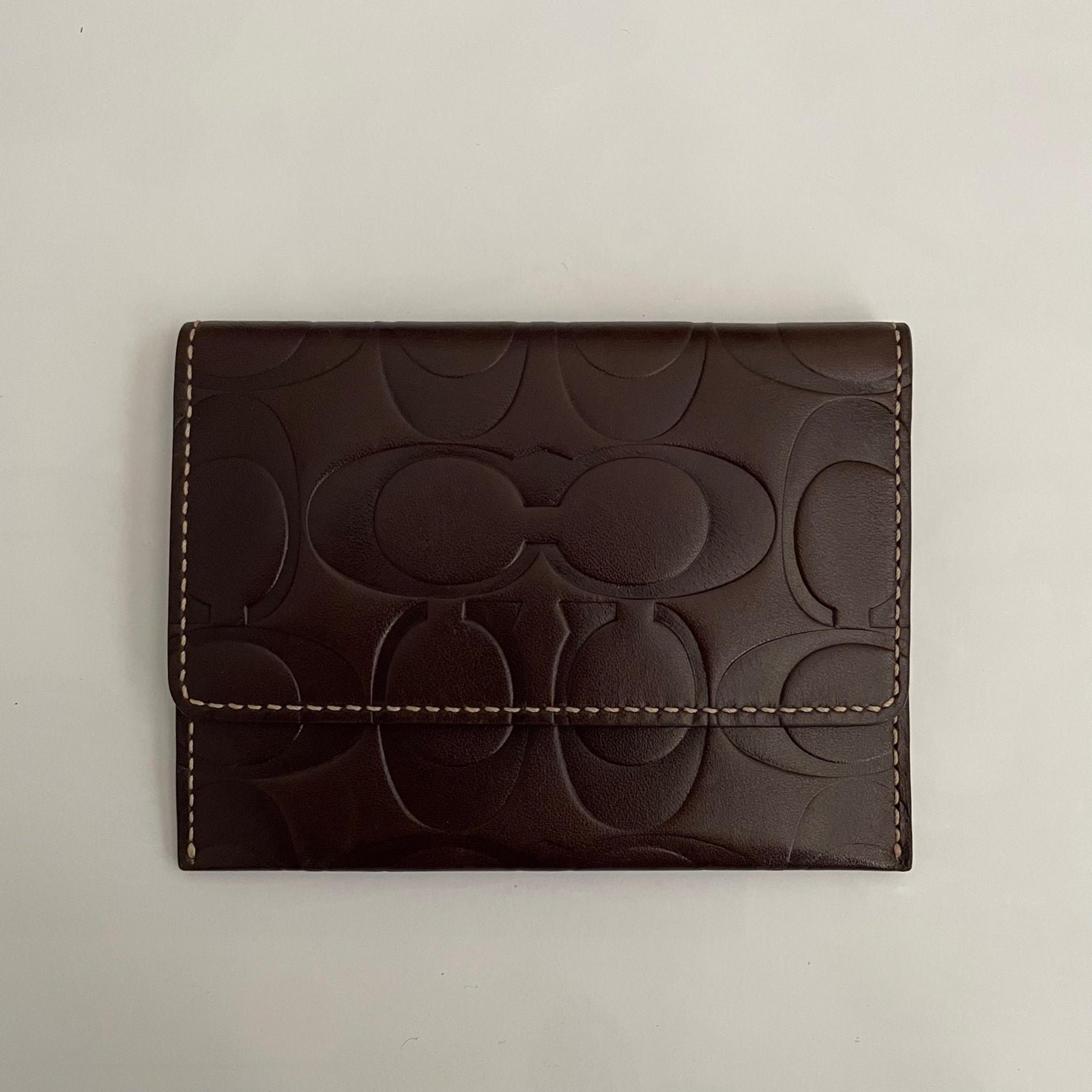 Coach Vintage Leather Card Case / Wallet