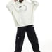Nike Sport Utility Oversized Fleece Hoodie Light Green Women Size XL