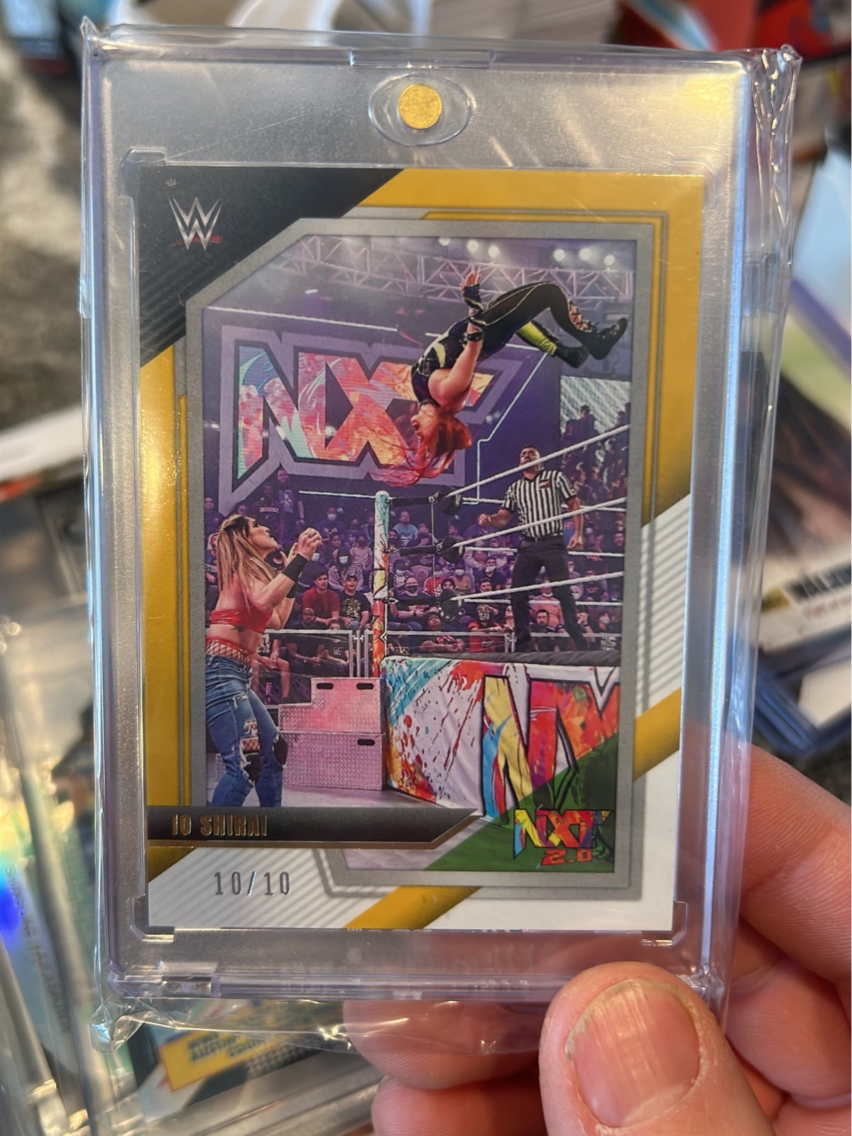 2022 Panini NXT 2.0 Io Shirai “GOLD 10/10”