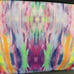 Betsey Johnson Tie-dye Overnighter / Weekender Tote Bag & Wristlet