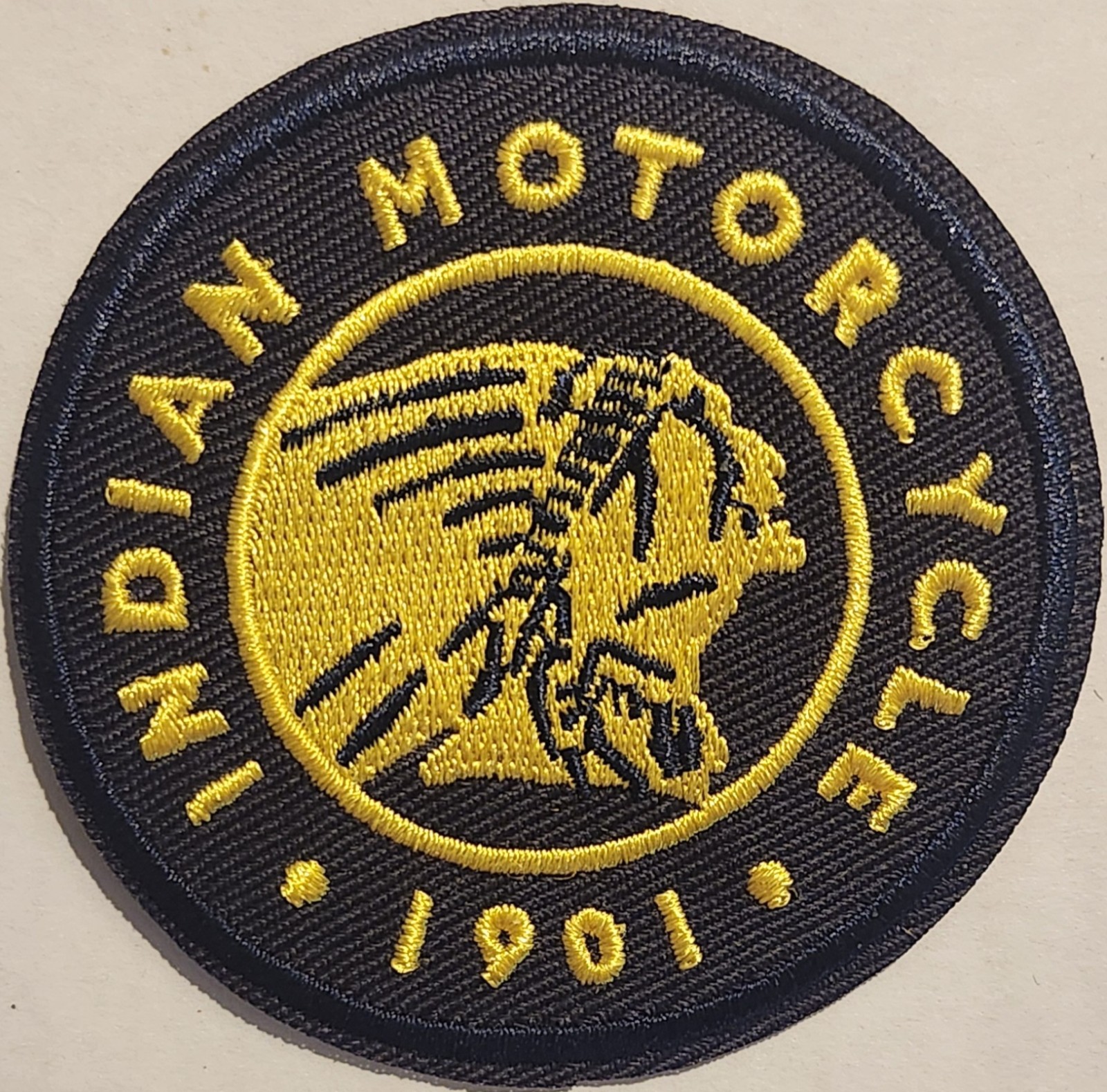 Indian Motorcycle embroidered Iron on patch 6 ct.