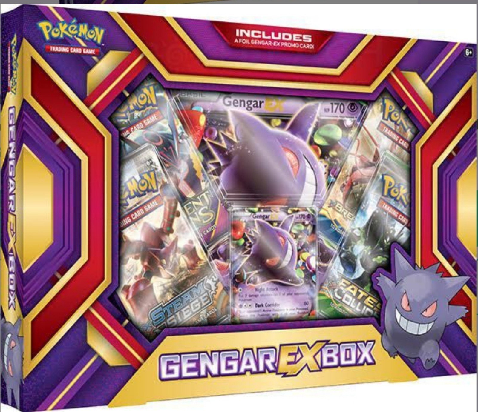 Pokemon Gengar EX Box Evolutions