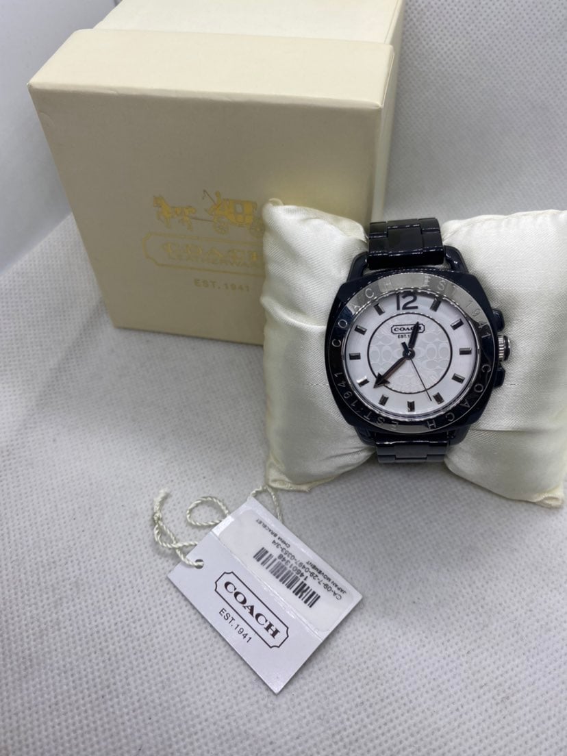 Womens coach watch black