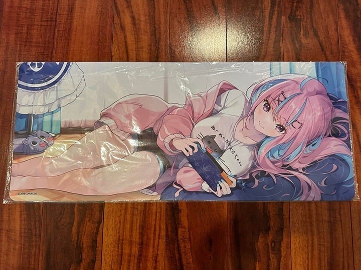 hololive Minato Aqua Birthday Celebration 2023 large rubber mat