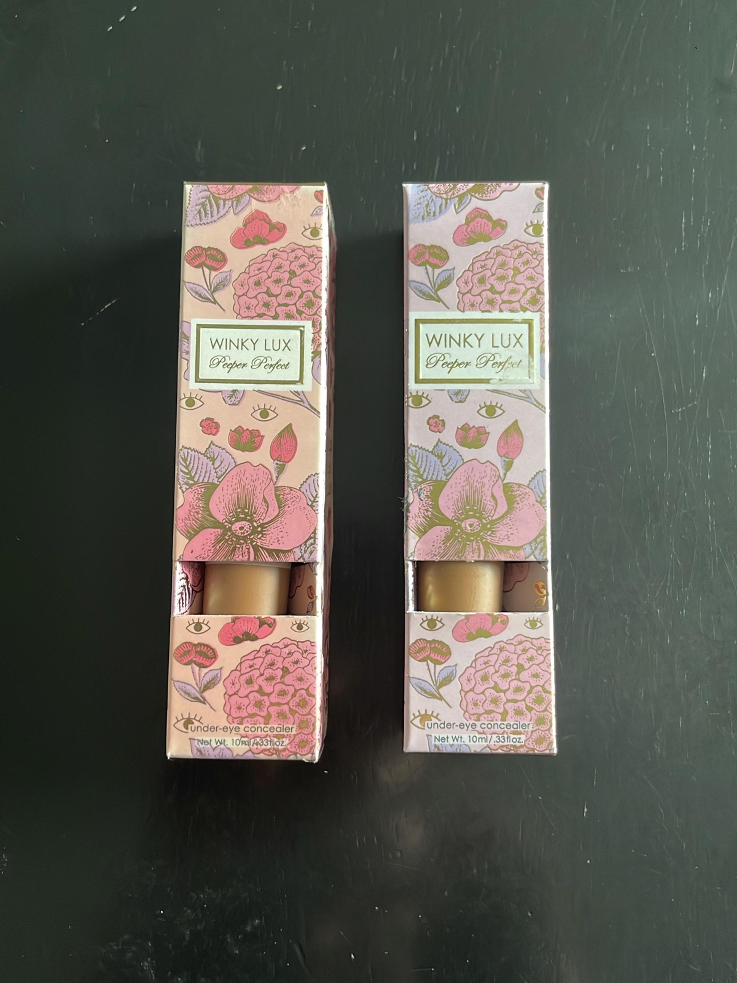 Winky Lux Peeper Perfect Under Eye Concealer Deep Plus bundle - 0.33 fl oz