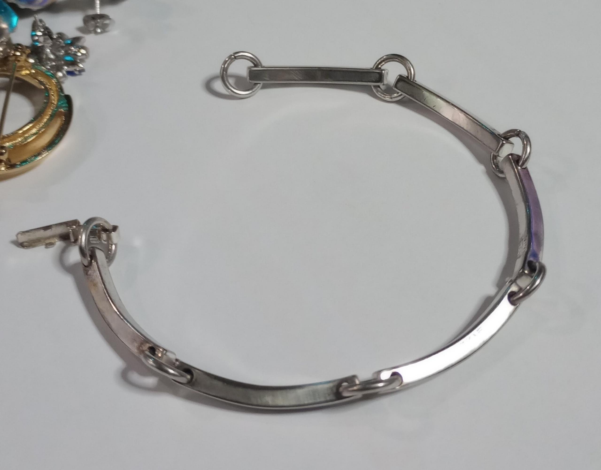 Silver Plated Bracelet - Nine West