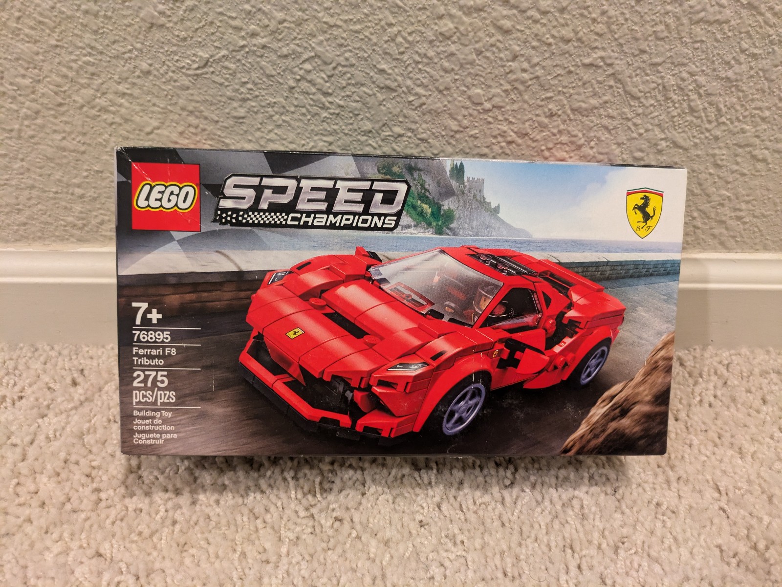 LEGO Speed Champions 76895 Ferrari F8 Tributo set - New Factory Sealed - Retired