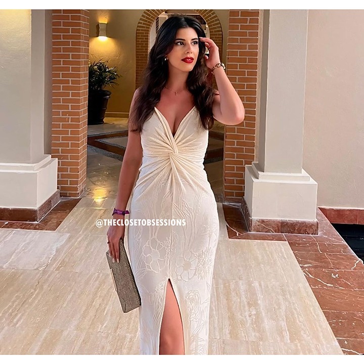 RARE!!! MANGO BLOGGER FAVE!!! Fitted Maxi Dress NWT (US 10, EUR XL)