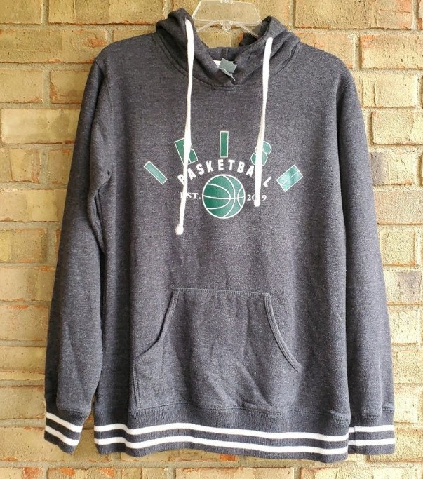 Women's College Irish Basketball Vintage Hoodie Medium Retro Classic