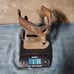 Vintage Saddle Shackle Brackets For Porcelain Spool Insulators 3/4 Hole 3 x 4