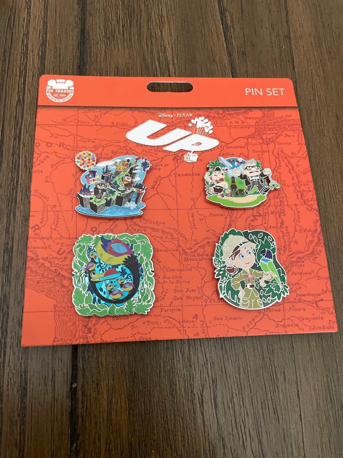 Disney Pixar up pin set