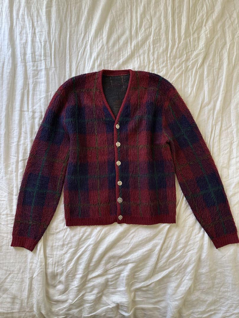 Unknown mohair-like cardigan