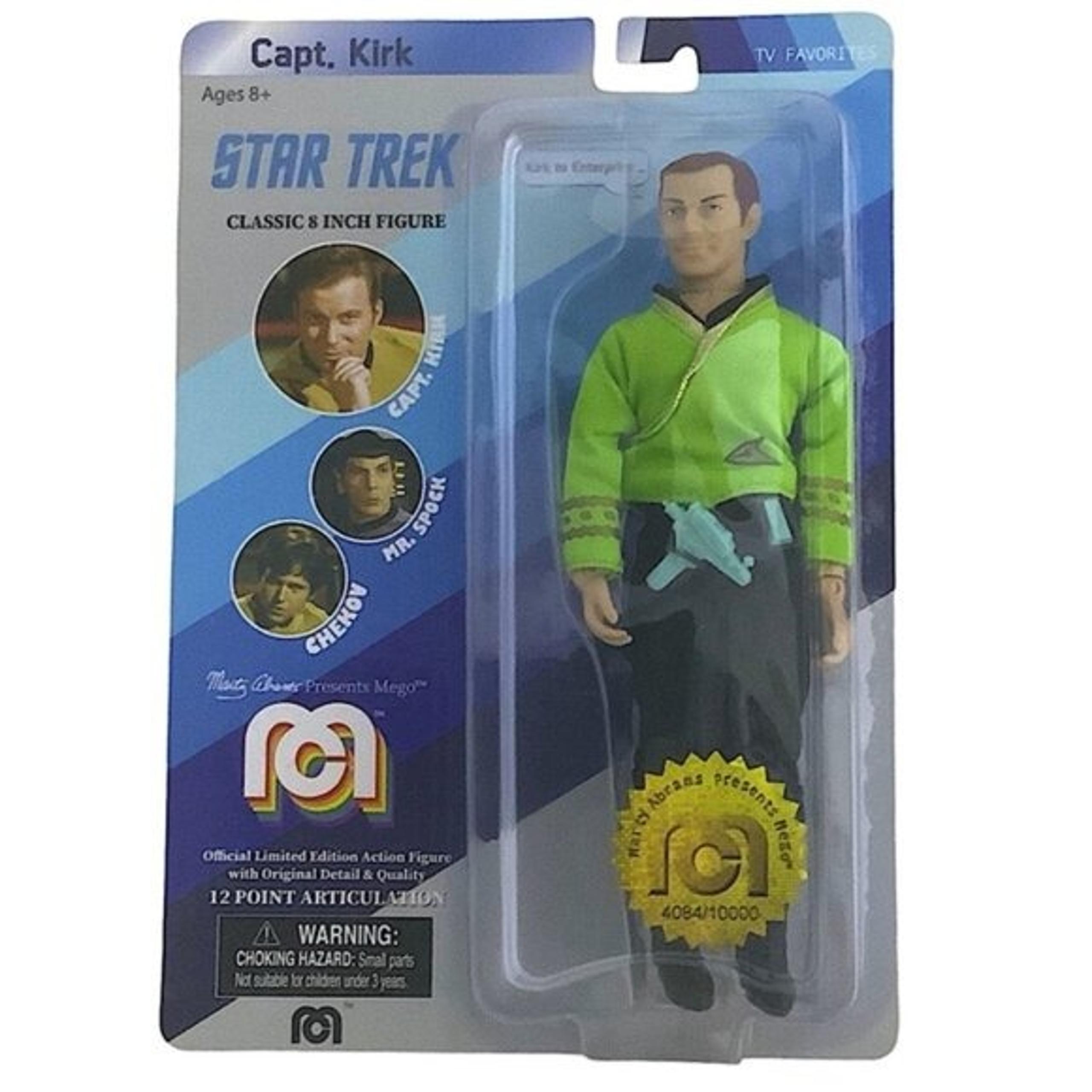 Star Trek Captain Kirk Figure Collectible Official Licensed Doll Limited Edition