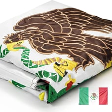 Ever strong Mexico Flag 3x5 Ft - Embroidered Mexican MX National Flag Nylon