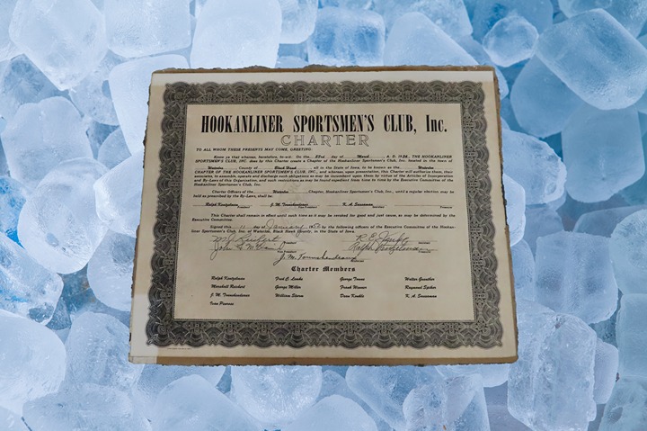 Vintage Sportsmen's Club Inc. Charter Antique Deed/Certificate