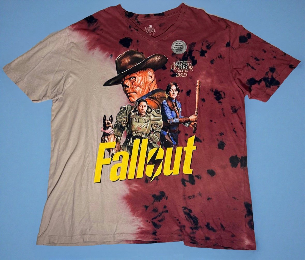 Universal Studios Halloween Horror Nights 2025 Fallout Tee