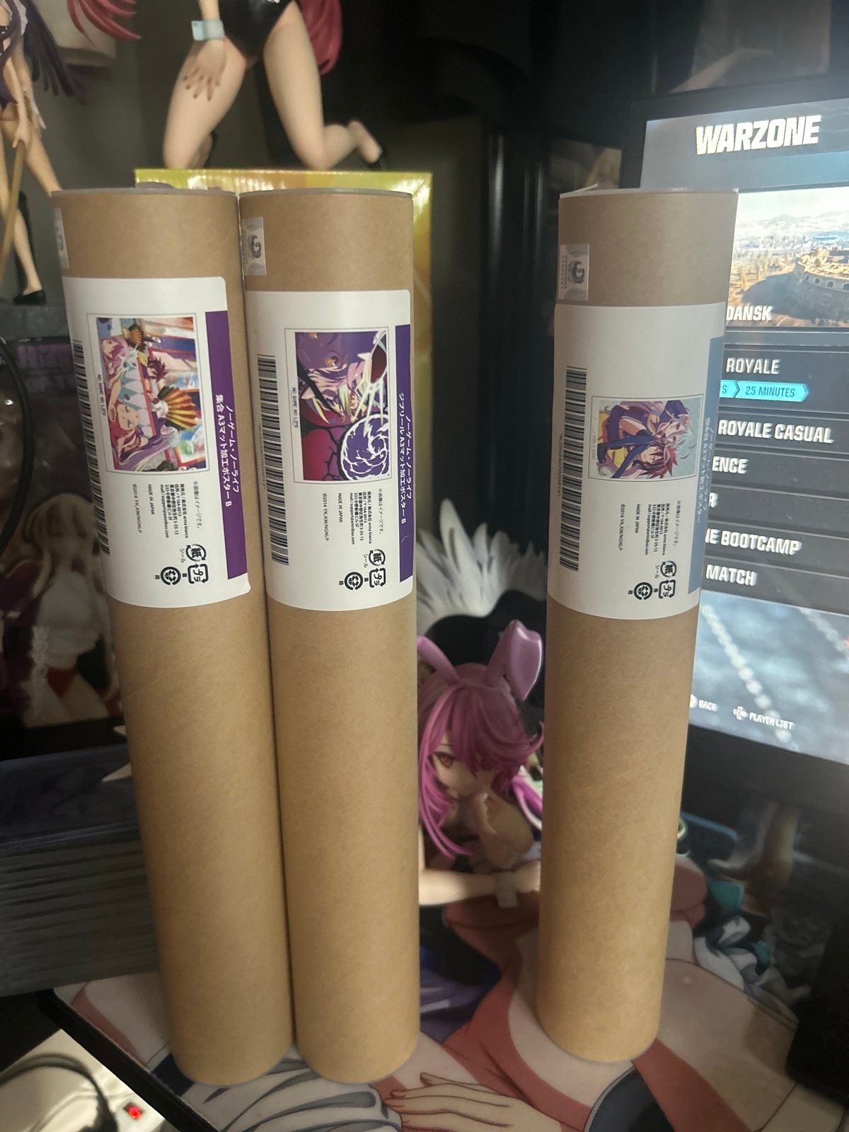 Kujimeito No Game No Life Poster Set