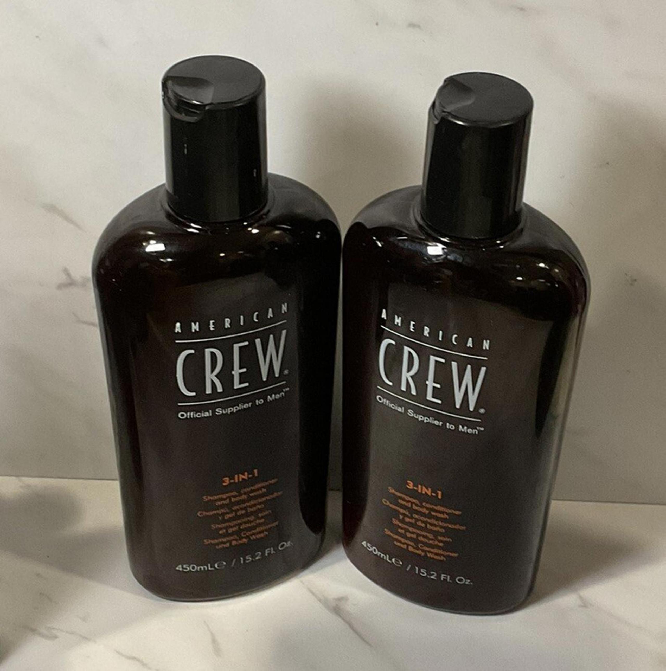 American Crew 3-in-1 Shampoo, Conditioner, And Body Wash 15.2oz Lot Of 2