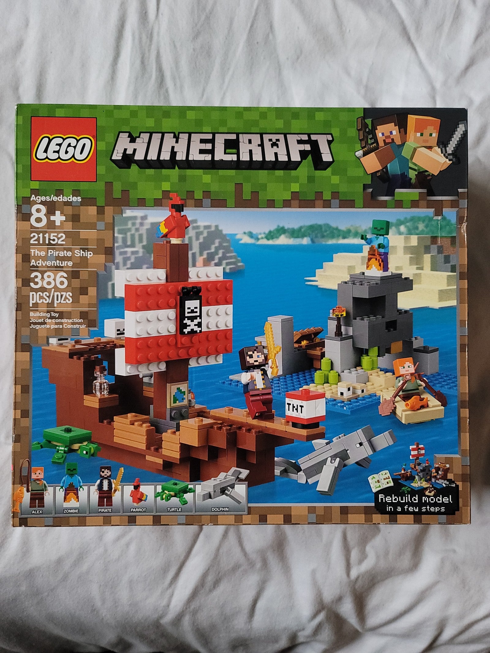 Lego minecraft 21152 deals