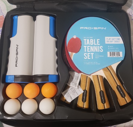 New All-in-One Portable Ping Pong Paddles Set | Table Tennis Set