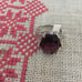 Silver plated ring size 7.5