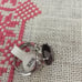 Silver plated ring size 7.5