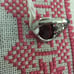 Silver plated ring size 7.5