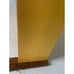Vintage Elgin Clock 1970s Kitchen Butterfly Mustard Gold Shadow Box