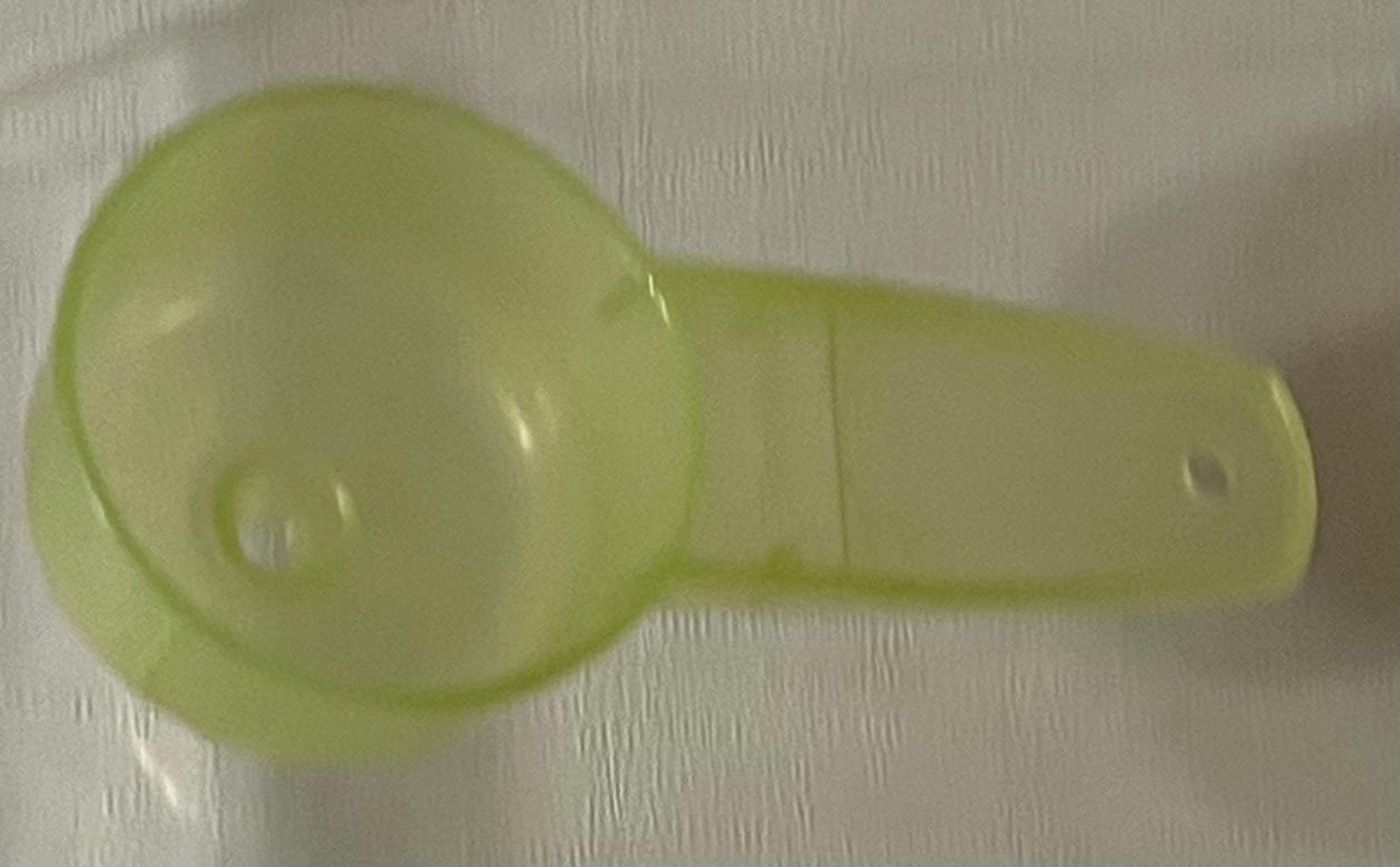 Vintage Tupperware Mini Funnel Small Retro Kitchen Gadget 877 clear green
