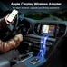 Wireless Carplay Adapter for iPhone,2024 Apple Carplay Wireless Adapter