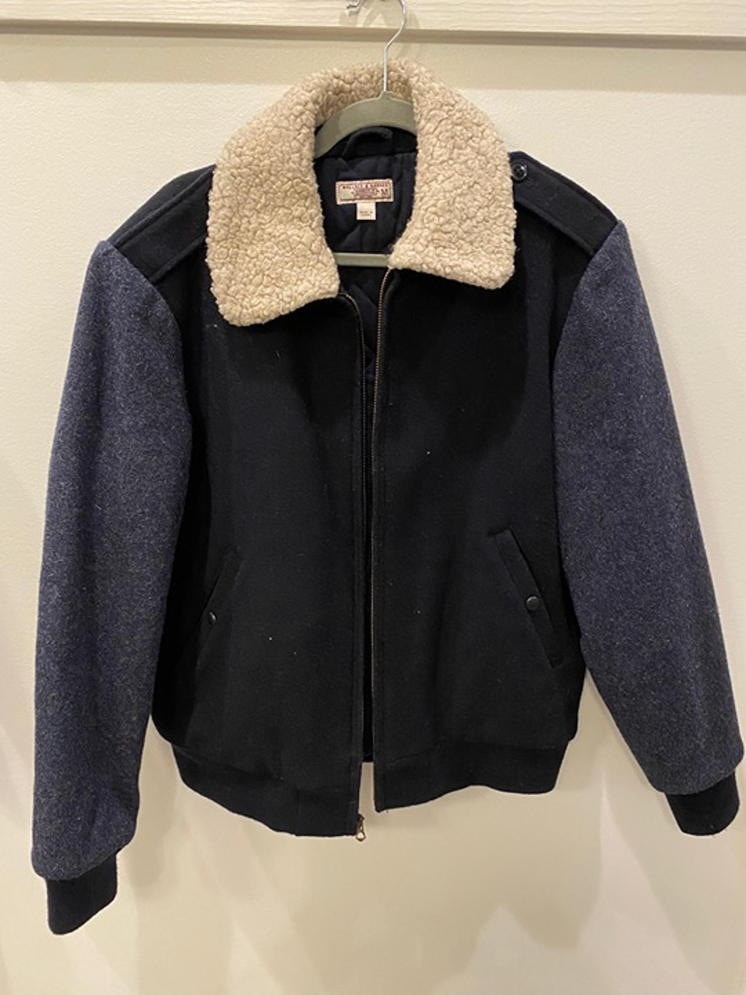 Jcrew Wallace And Barnes Men’s Wool Coat