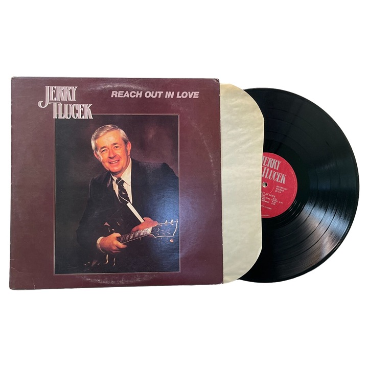 Jerry Tlucek Reach Out In Love Vinyl LP Country Gospel Private Press Melba Idaho