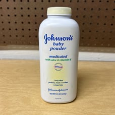 Johnson’s Medicated Baby Powder Aloe & Vitamin E 15oz Zinc Oxide Not Sealed