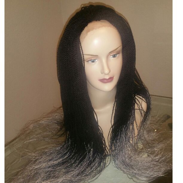 Lace front Senegalese micro twist